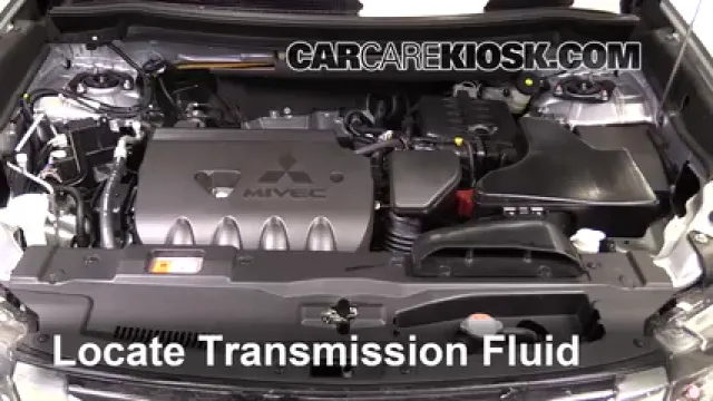 2016 Mitsubishi Outlander SE 2.4L 4 Cyl. Transmission Fluid Check Fluid Level